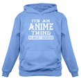 thumbnail image 1 of Tstars Men's Anime Lover Hoodie - Ideal Gift for Anime Enthusiast - M, California Blue, 1 of 7