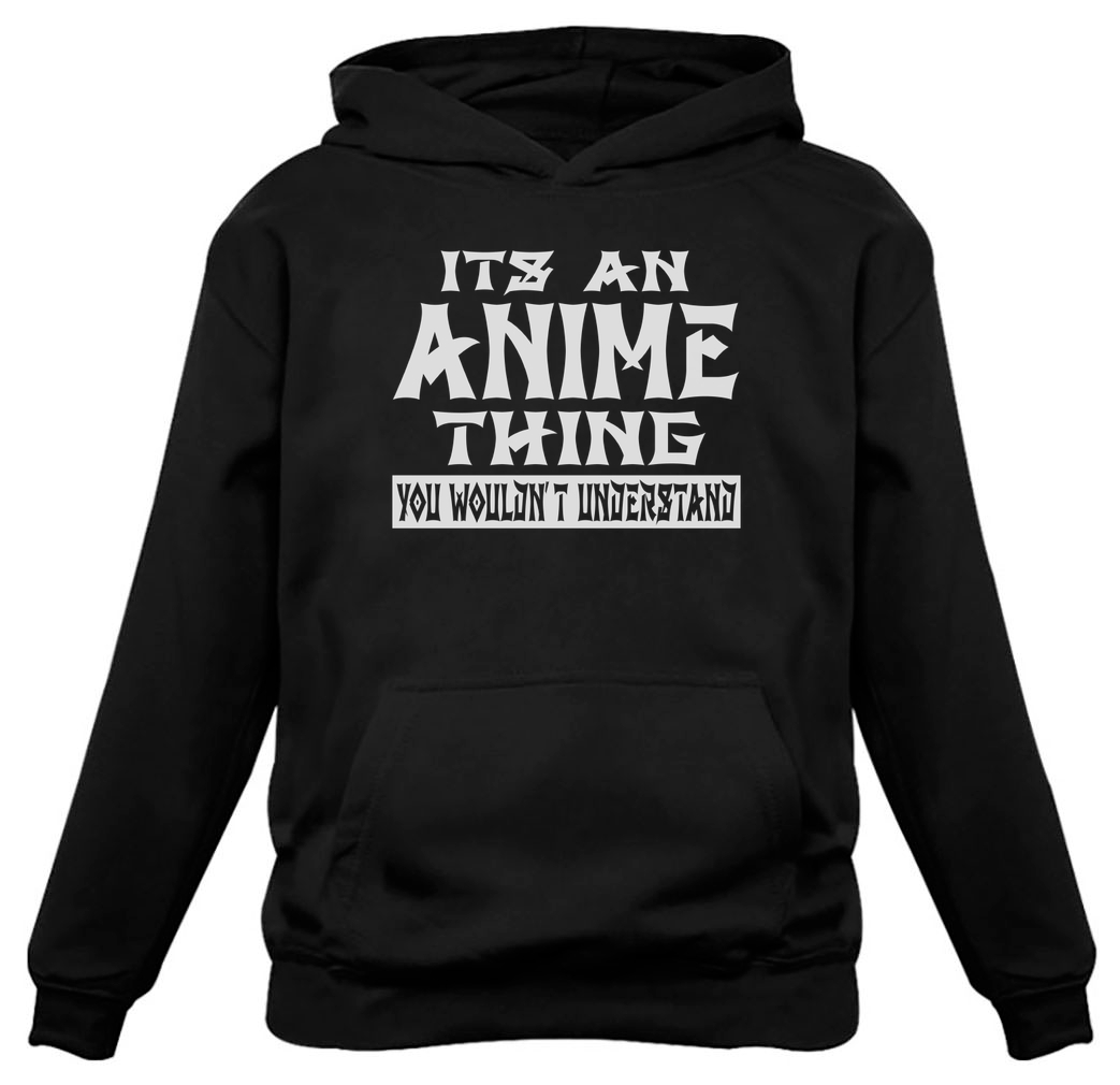 Tstars Men's Anime Lover Graphic Hoodie - It's an Anime Thing You Wouldn't Understand Design - Ideal for Anime Enthusiasts - image 1 of 8