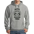thumbnail image 1 of Tstars Men's - Sloth Running Team Hoodie XX-Large Grey, 1 of 1