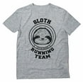 thumbnail image 1 of Tstars Men's - Sloth Running Team T-Shirt Medium Grey, 1 of 4