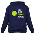 thumbnail image 1 of Tstars Men's Tennis Hoodie: Sporty & Cozy, Perfect for Tennis Lovers, Players, & Fans - Graphic Hoodie for Men - Tennis Gift Idea, 1 of 2