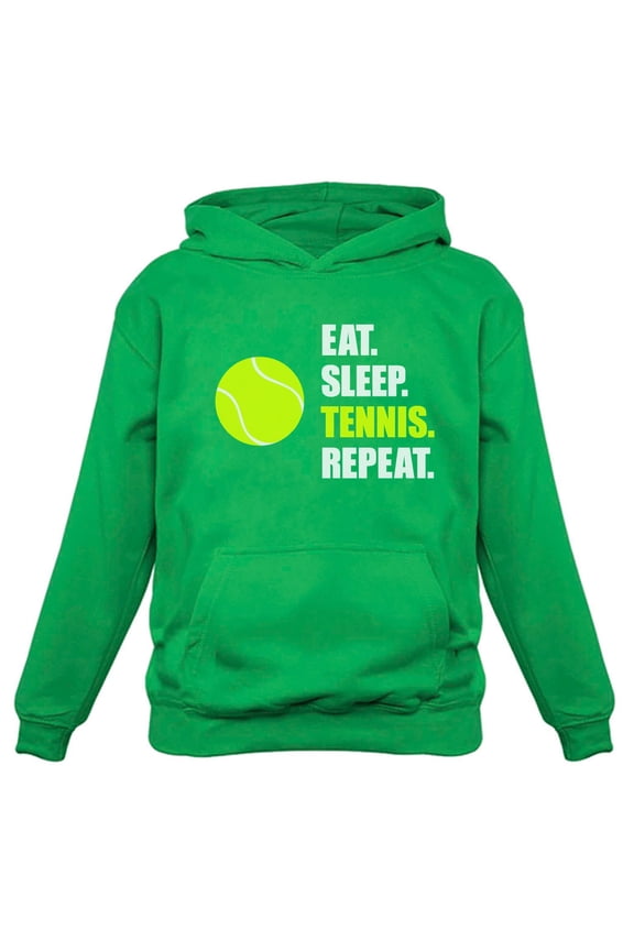 Men's Tennis Hoodie: Sporty & Cozy, Perfect for Tennis Lovers, Players, & Fans - Graphic Hoodie for Men - Tennis Gift Idea