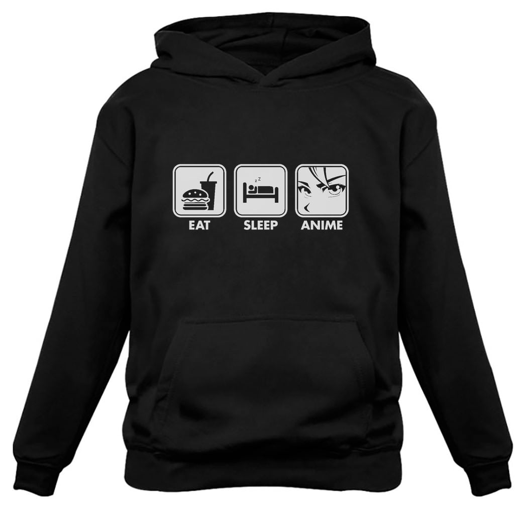 Eat Sleep Anime Repeat - Anime Manga Lovers Gifts' Men's Hoodie