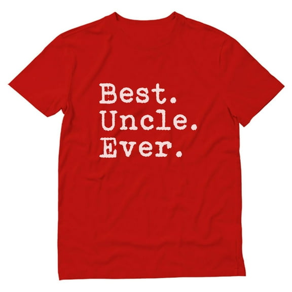 Tstars Mens Best Uncle Shirt Gifts for Uncle Best Uncle Ever Best Uncle Gift Tee for Him Funny Humor T Shirt
