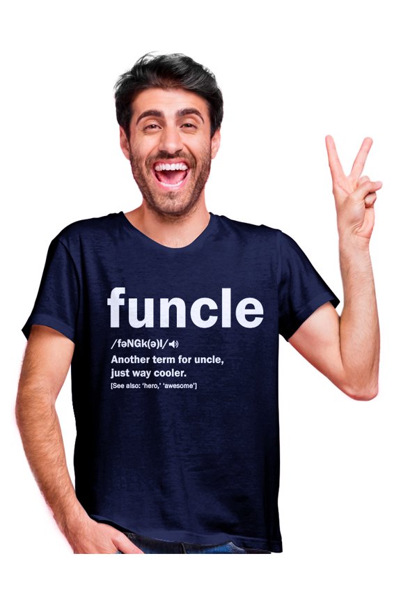 Mens Best Uncle Shirt Gifts for Uncle Funcle Definition Best Uncle Gift Tee for Him Funny Humor T Shirt