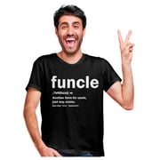 Tstars Mens Best Uncle Shirt Gifts for Uncle Funcle Definition Best Uncle Gift Tee for Him Funny Humor T Shirt