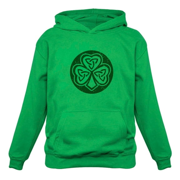 Tstars Mens Celtic Clover Irish Shamrock Gift for St Patricks Day Cool St Patricks Day Shirts Gift for Him Irish Shirt Pride Proud Irish Hoodie