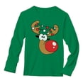 thumbnail image 1 of Tstars Mens Christmas Shirts Gift for the Holidays Reindeer Funny Humor Family Holiday Shirts Xmas Party Christmas Gifts for Him Christmas Birthday Long Sleeve Shirt, 1 of 5
