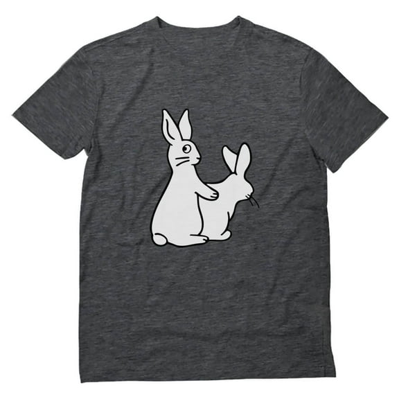 Tstars Mens Easter Holiday Shirts Bunny Shirt Easter Rabbits Happy Easter Party Shirts Easter Gifts for Him Men T Shirt