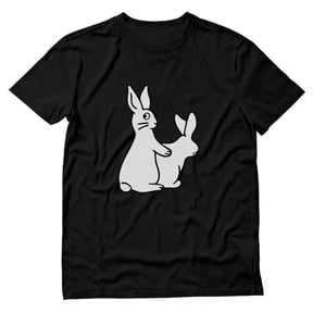 Tstars Mens Easter Holiday Shirts Bunny Shirt Easter Rabbits Happy Easter Party Shirts Easter Gifts for Him Men T Shirt