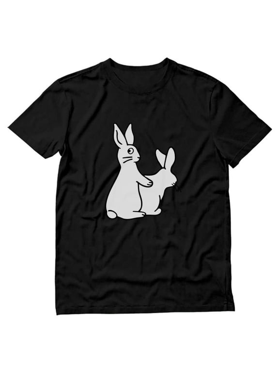 Mens Easter Holiday Shirts Bunny Shirt Easter Rabbits Happy Easter Party Shirts Easter Gifts for Him Men T Shirt