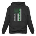 thumbnail image 1 of Tstars Mens Gift for St Patricks Day Big Irish American Flag with Clovers St Patricks Day Cool Shirts Gift for Him Irish Shirt Pride Proud Irish Hoodie, 1 of 5