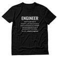 thumbnail image 1 of Tstars Mens Gift for Engineers Engineer Shirts Engineer Definition Noun Profession Career Job Funny Humor Science Tech T Shirt, 1 of 7
