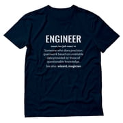 Tstars Mens Gift for Engineers Engineer Shirts Engineer Definition Noun Profession Career Job Funny Humor Science Tech T Shirt