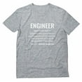 thumbnail image 1 of Tstars Mens Gift for Engineers Engineer Shirts Engineer Definition Noun Profession Career Job Funny Humor Science Tech T Shirt, 1 of 6