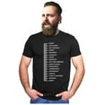 thumbnail image 1 of Tstars Mens Gifts for Dad Father's Day Shirts Beard Gift for Him Funny Humor Beard Scale Father's Day Birthday Christmas Cool Best Gift for Dad T Shirt, 1 of 6