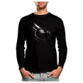 thumbnail image 1 of Tstars Mens Gifts for Dad Father's Day Shirts Cool Guitar Gift for Guitarist Cool Musician Electric Guitar Printed Birthday Cool Best Gift for Dad Long Sleeve T Shirt, 1 of 6