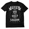 thumbnail image 1 of Tstars Mens Gifts for Dad Father's Day Shirts Papa the One the Only the Legend Shirt Gift for Father Dad Cool Best Gift for Dad Men T Shirt, 1 of 7
