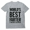thumbnail image 1 of Tstars Mens Gifts for Dad Father's Day Shirts Worlds Best Father Farter Funny Graphic T Shirt Humor Father's Day Birthday Cool Best Gift for Dad Tee, 1 of 7
