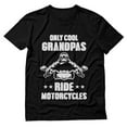 thumbnail image 1 of Tstars Mens Grandpa Shirts Best Grandfather Only Cool Grandpas Ride Motorcycles Gift for Biker Papa Father's Day Gift for Dad Papa Gift for Grandpa T Shirt, 1 of 5