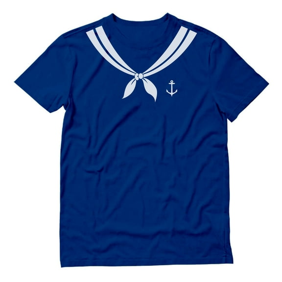 Tstars Mens Halloween Party Shirt Sailor Costume Birthday Gift Day of the Dead Halloween Spooky Trick or Treat Funny Humor Shirt for Men Graphic T Shirt