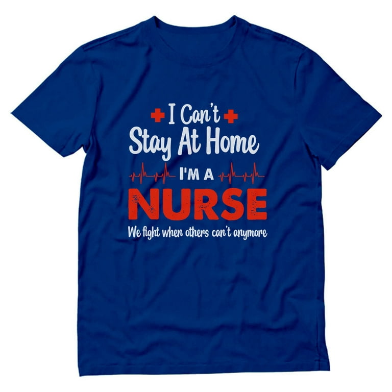 Nurse Stay At Home Quaratine Isolation Social Distancing Tee T-Shirt Nurse Stay At Home Quaratine Isolation Social Distancing Tee T-Shirt