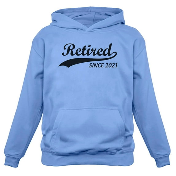 Tstars Mens Retirement Gifts Retirement Shirt Retired Since 2021 Sweatshirt Retired Novelty Funny Humor Retired Gift Hoodie