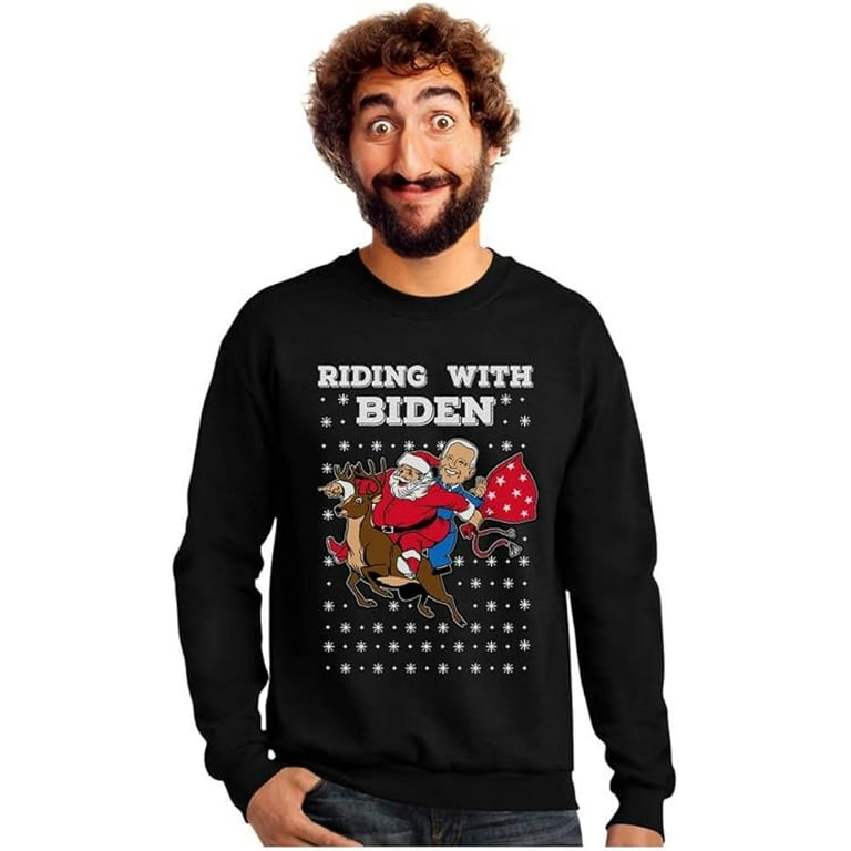 Beard Ride Ugly Christmas Sweater Beard Ride Ugly Christmas Sweater
