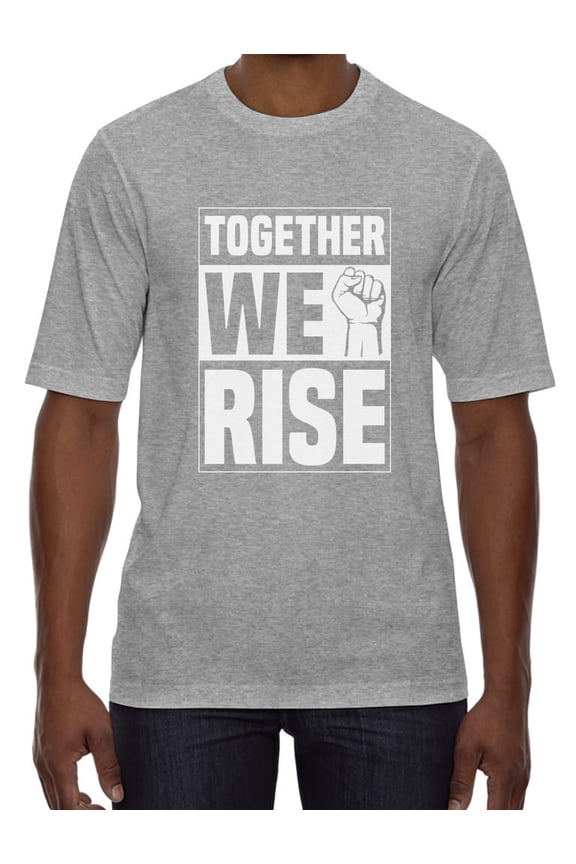 Mens Together We Rise Shirt Freedom Justice Human Rights T Shirt