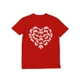 thumbnail image 1 of Tstars Mens Valentine's Day Pro Gaming t-shirt Love Unisex Shirt for Video Gamer Controllers Heart Gift Idea for Him Husband T Shirt, 1 of 5
