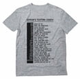thumbnail image 1 of Tstars - Senior's Texting Code Funny Senior Citizen Gifts T-Shirt XXXXX-Large Gray, 1 of 6