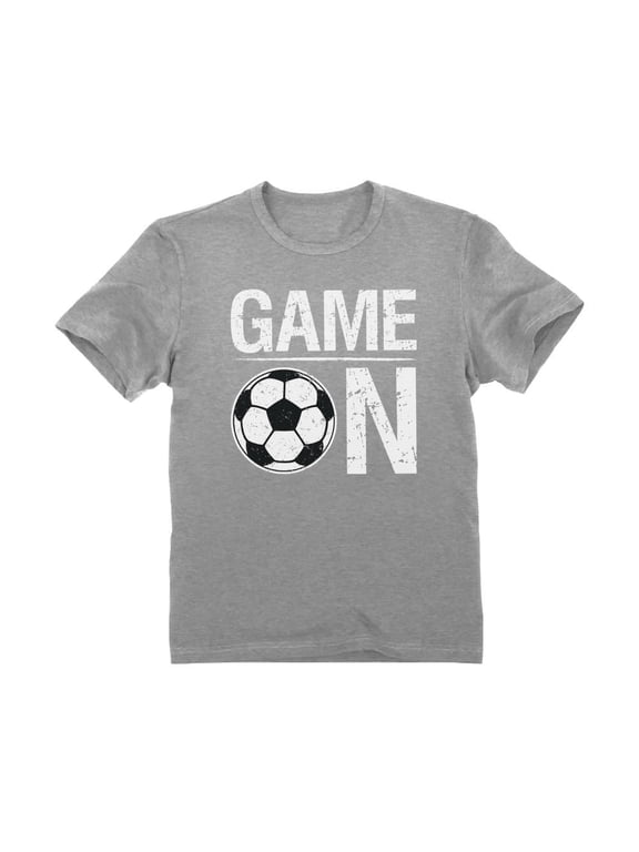 Soccer Toddler T-shirt - Ideal Birthday Gift for Young Soccer Enthusiasts - Boys Sporty Tee - Game On Soccer Fan Gear - Toddler's Comfortable & Durable Sportswear