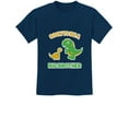 thumbnail image 1 of Tstars - Soon To Be A Big Brother Gift Idea - Raptor Dinosaur Kids T-Shirt 4T Navy, 1 of 6