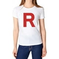 thumbnail image 1 of Tstars Team Rocket Inspired Shirt Costume Adult Halloween Shirts for Women White 2X-Large, 1 of 5