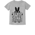 thumbnail image 1 of Tstars Toddler "I'm So Cute" Announcement Tee: Perfect Baby Shower & Sibling Reveal Gift - Humorous Newborn Celebration T-Shirt for Big Brothers & Sister, 1 of 11