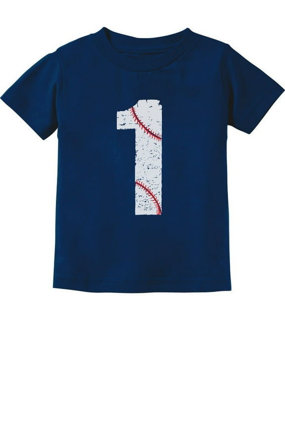 Unisex 1st Birthday Baseball T-Shirt - Perfect for One-Year-Old Baby Boy or Girl - Ideal Baby Shower Gift and First Birthday Party Wear