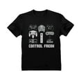 thumbnail image 1 of Tstars Unisex Kids' T-Shirt - Video Game Enthusiast Gift - Perfect Birthday or Holiday Present for Gaming Lovers - Unique "Control Freak" Print - High-Quality Graphic Tee - Comfortable Cotton Apparel, 1 of 6