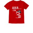 thumbnail image 1 of Tstars Unisex Pirate-Themed 3rd Birthday T-Shirt - Fun and Unique Birthday Gift for 3-Year-Old Boys and Girls - Comfortable and Durable Toddler Infant Kids' Tee - Celebrate Growing Up in Style, 1 of 8