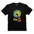 thumbnail image 1 of Tstars Unisex SpongeBob Birthday T-shirt: Perfect 5th Birthday Gift - Official Nickelodeon Licensed Outfit for Kids, Birthday Party Essential, 1 of 8