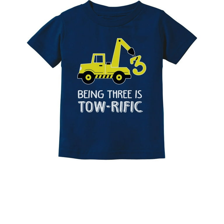 Kids Construction Truck 3rd Birthday T Shirt Boy 3 Year Old Gift Kids Construction Truck 3rd Birthday T Shirt Boy 3 Year Old Gift