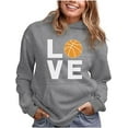 thumbnail image 1 of Tstars Women's Basketball Hoodie - Perfect Gift for Basketball Fans, Players, and Lovers - Cool Birthday Present - Sporty and Stylish Sweatshirt for Team Supporters, 1 of 12