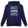 thumbnail image 1 of Tstars Women's Camping Enthusiast Hoodie: Comfy & Warm, Perfect for Winter Camp Outings, Wine Lovers, & Nature Adventures - Humorous Graphic Camping Clothing Gift for Girlfriend, Outdoor Enthusiast, 1 of 6