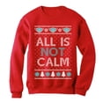 thumbnail image 1 of Tstars Women's Funny Christmas SweatShirts – Quarantine Christmas Design, 1 of 5