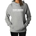 thumbnail image 1 of Tstars Women's Graphic Hoodie - Funny Saying Pullover - Casual Gift for Teens - Size 2XL - Grey, 1 of 7