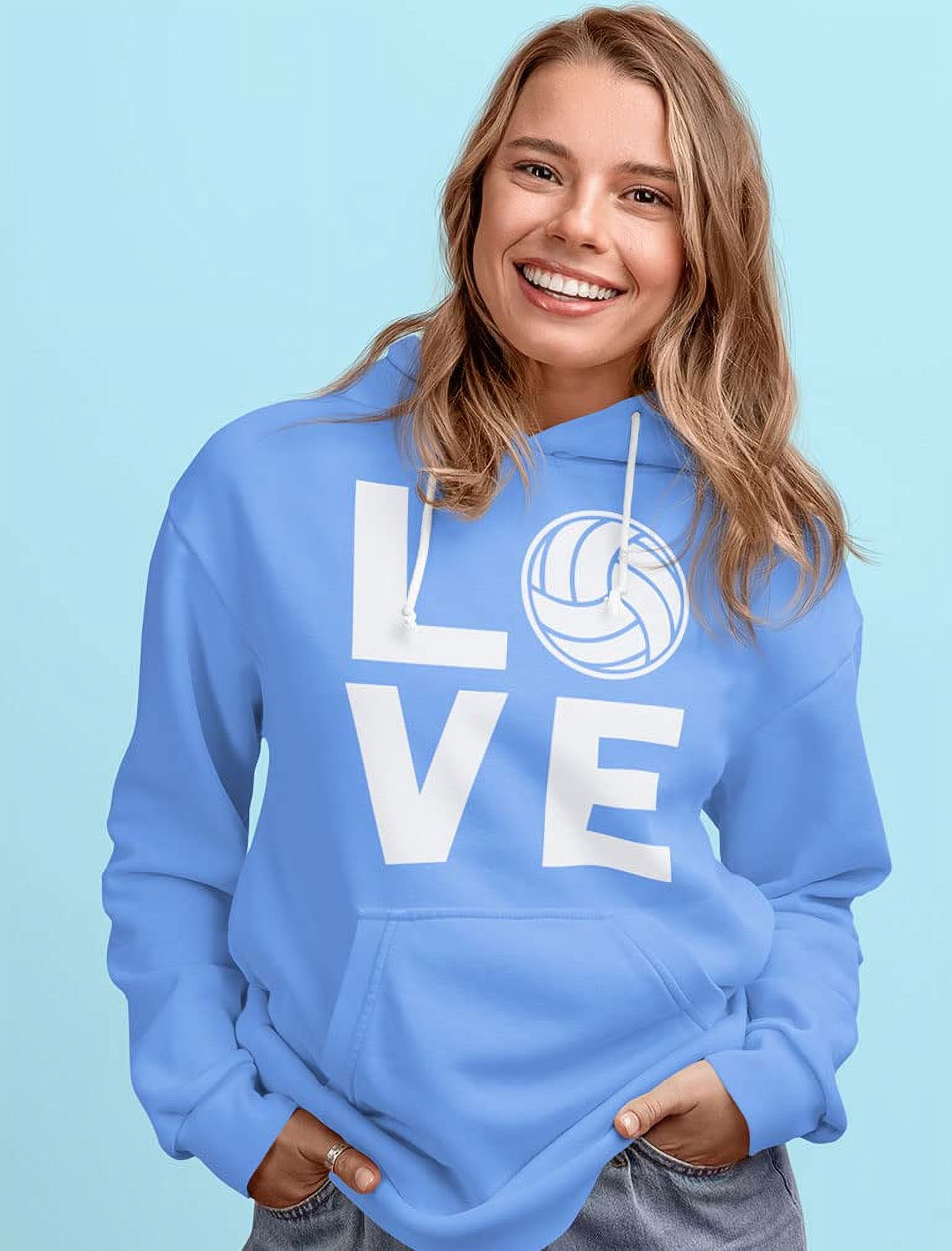 Tstars Women's Volleyball Hoodie Perfect Team Sport Hoodie Gift for