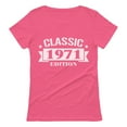 thumbnail image 1 of Tstars Womens 50th Birthday Gift Birthday Gift for 50 Year Old Shirt 1971 Classic Edition Graphic Tee Birthday Party Birthday Shirts for Women T Shirt, 1 of 6