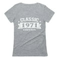 thumbnail image 1 of Tstars Womens 50th Birthday Gift Birthday Gift for 50 Year Old Shirt 1971 Classic Edition Graphic Tee Birthday Party Birthday Shirts for Women T Shirt, 1 of 7