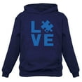 thumbnail image 1 of Tstars Womens Autism Awareness Month I Love Someone with Autism Autistic Spectrum Awareness Acceptance Autistic Support Shirts for Womens Hoodie, 1 of 6