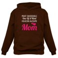 thumbnail image 1 of Tstars Womens Best Gift for Mother's Day Shirts Most Incredible One of a Kind Cool Cute Gift for Mom Shirt for Mom Awesome Mom Mothers Day Gift Women Hoodie, 1 of 5
