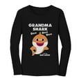 thumbnail image 1 of Tstars Womens Best Gift for Mother's Day Shirts Tshirt Grandma Shark Cool Cute Gift for Mom Shirt for Mom Baby Shark Doo Doo Doo Nana Mothers Day Gift Women Long Sleeve T Shirt, 1 of 5
